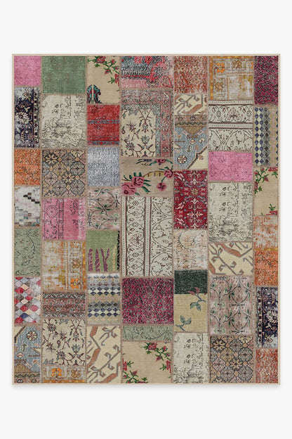 Patchwork Boho Flatwoven Rug