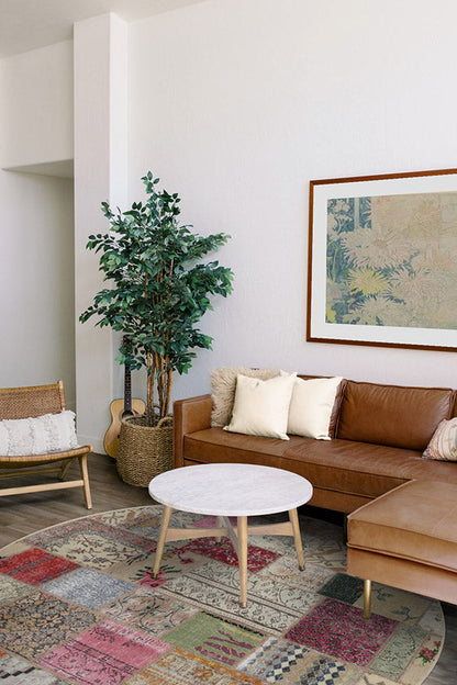 Patchwork Boho Flatwoven Rug