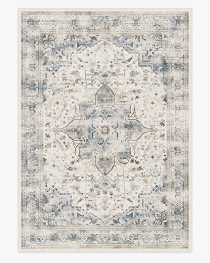 Sarrah Blue Quartz Flatwoven Rug