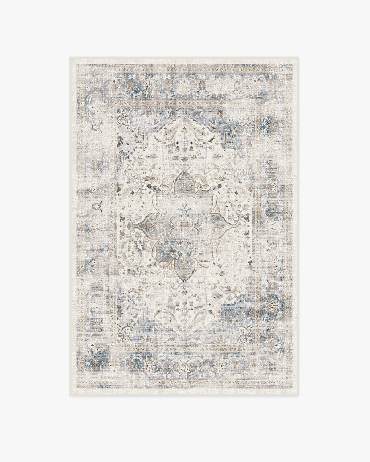 Sarrah Blue Quartz Flatwoven Rug