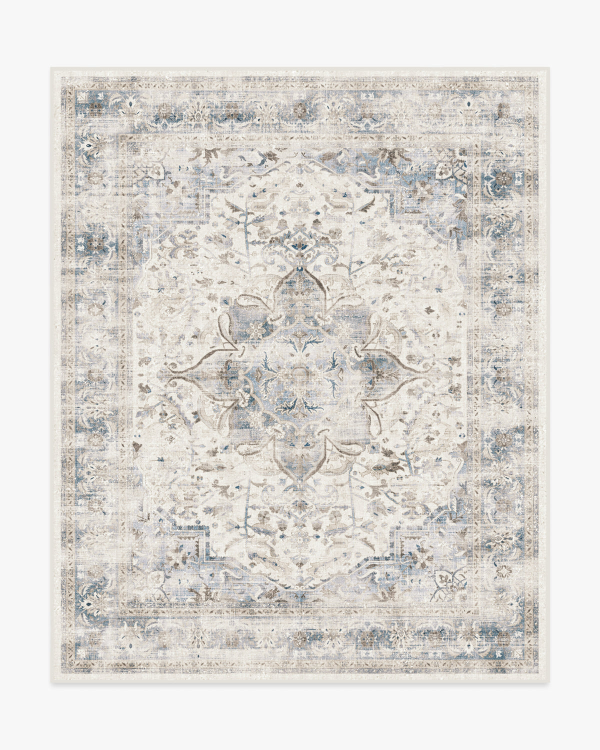 Sarrah Blue Quartz Flatwoven Rug