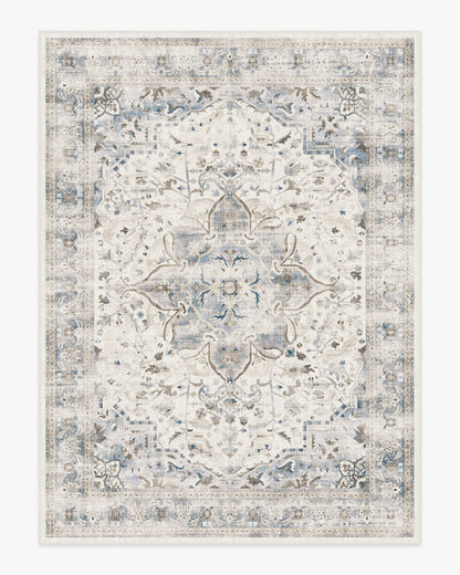 Sarrah Blue Quartz Flatwoven Rug