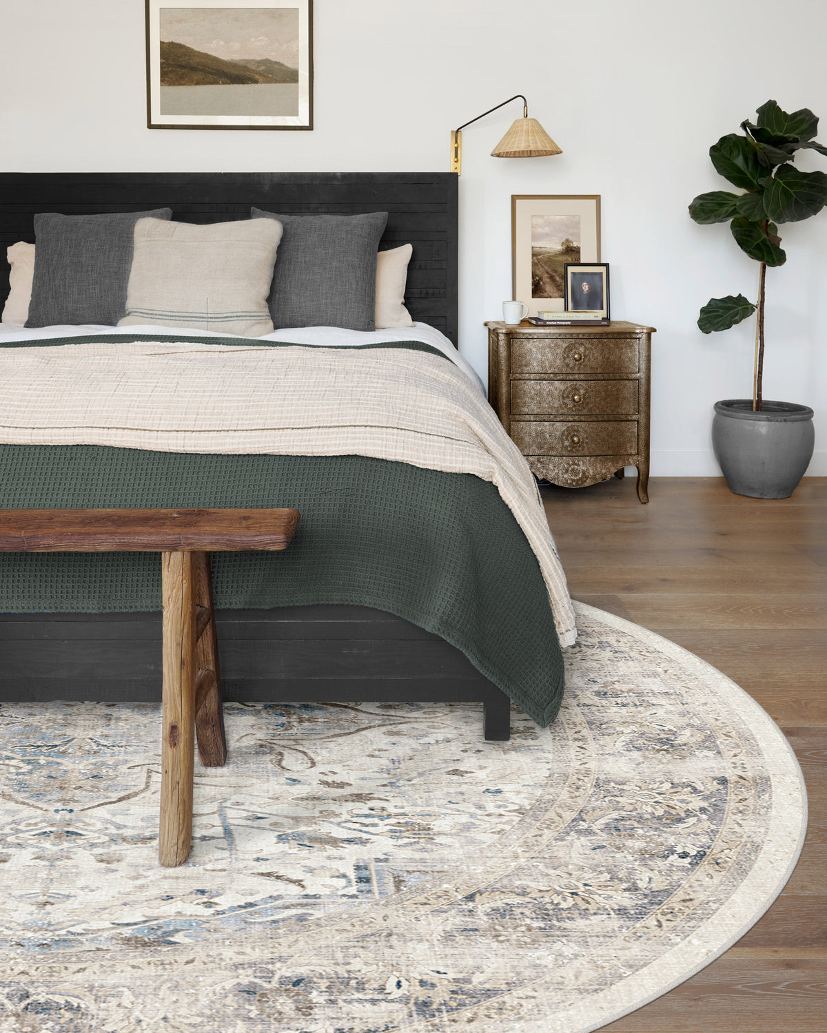 Sarrah Blue Quartz Flatwoven Rug
