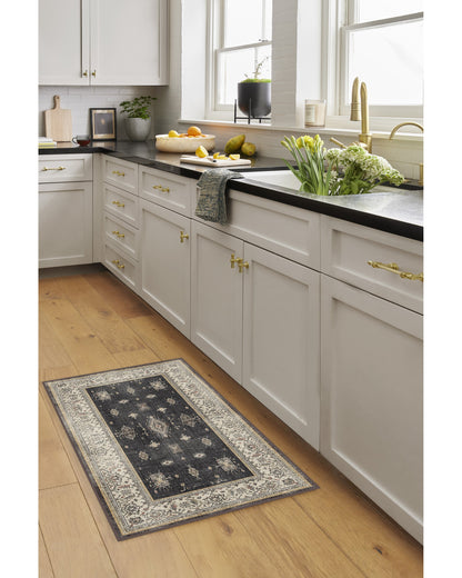 Verena Dark Wood Flatwoven Rug