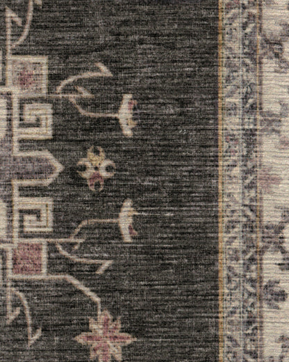 Verena Dark Wood Flatwoven Rug