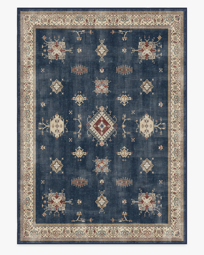 Verena Sapphire Flatwoven Rug