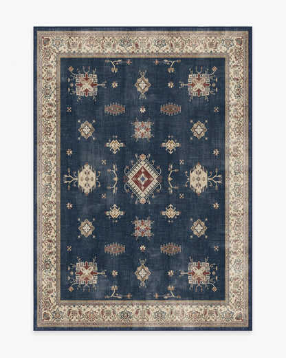 Verena Sapphire Flatwoven Rug