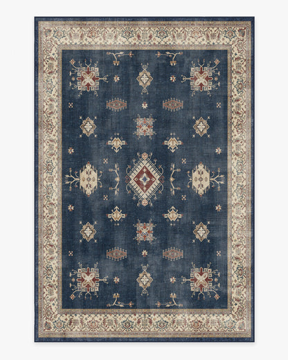 Verena Sapphire Flatwoven Rug