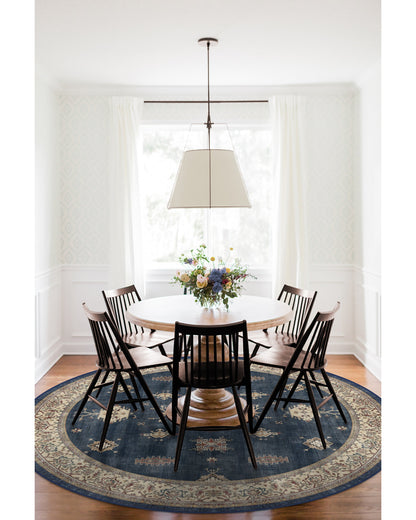 Verena Sapphire Flatwoven Rug